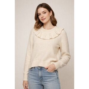 Doen Cream Alpaca Wool Sweater Size Medium‎ | Quiet Luxury